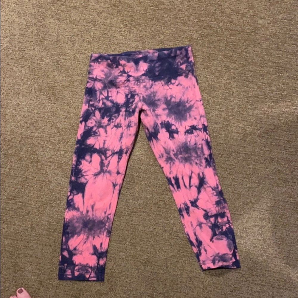 Calvin Klein Tie dye crop leggings